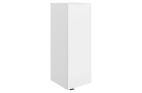 БАРИСТА Шкаф рабочий L300 (1 дв.гл )(правый) (белый/милк матовый)