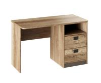 Пилигрим Стол с ящиками  ТД-276.15.02 (Дуб Каньон светлый, Фон серый)