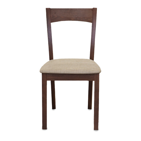 Стул CB-2491, ткань Magnolia/Merlot beech