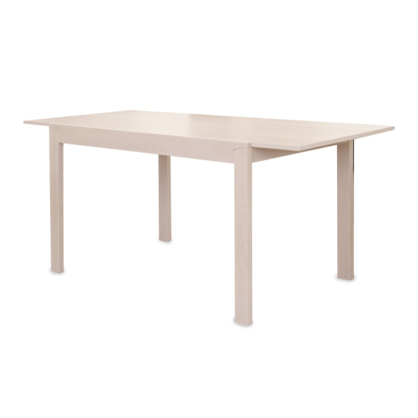 Стол TVE-6745BBH, beech wood, Milky White Beech