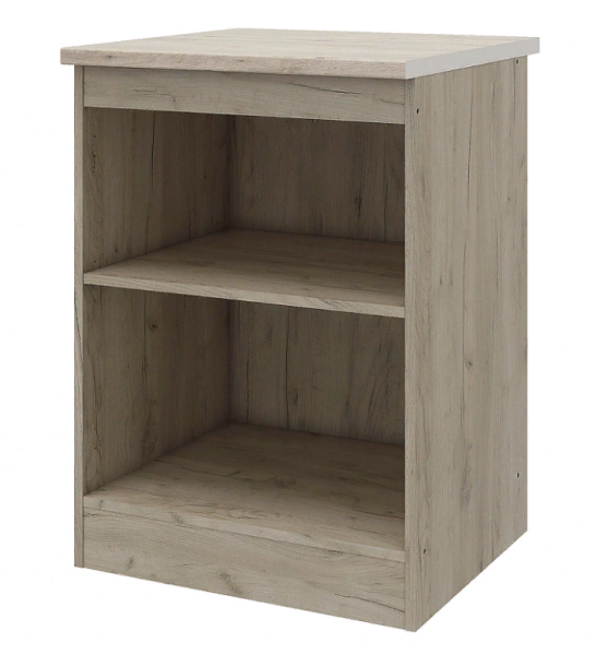 Сан-Ремо 454.32 Шкаф напольный ш60 Дуб крафт /Кашемир