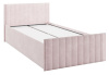 Кровать с ящиками Твикс 90х200 см (нежно-розовый (велюр))