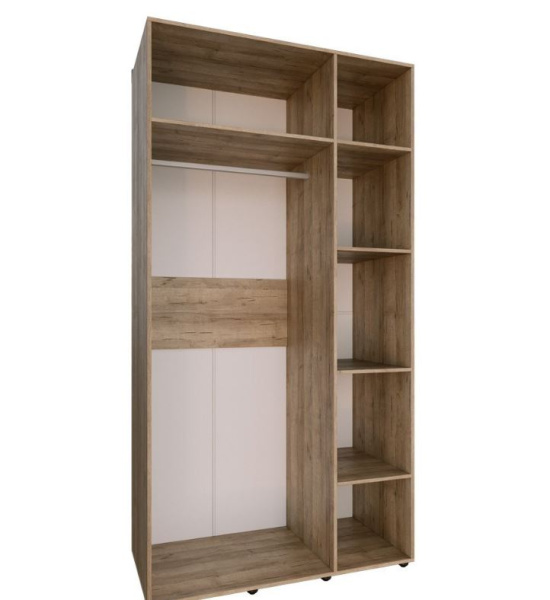 Шкаф для одежды 444 + Фасады Scandica Oslo 