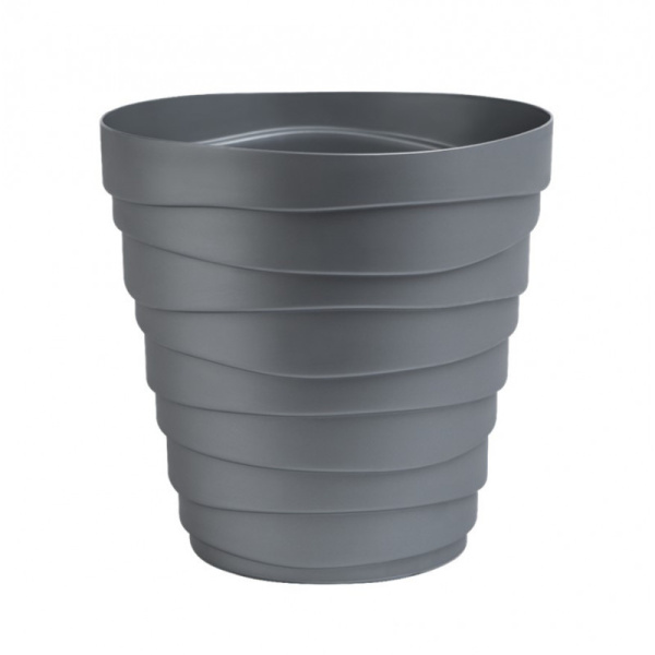 Кашпо "Бархан" (3,5л) Цв. Серебряный (Арт. КШ-4390)