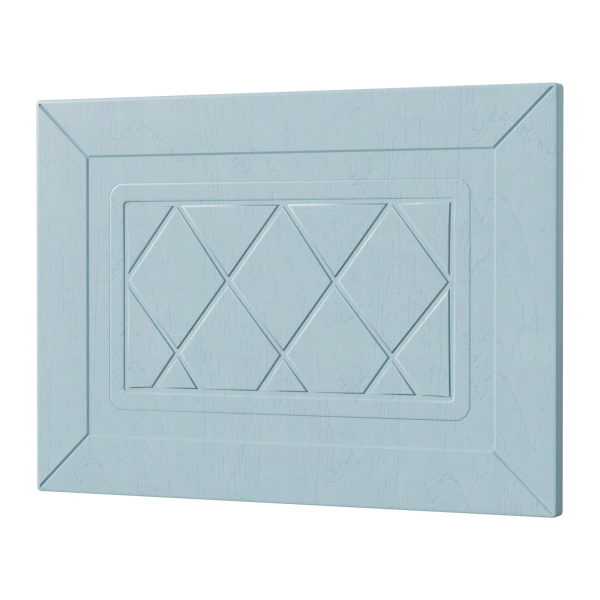 Фасад РОМБ голубой h = 360 * 500